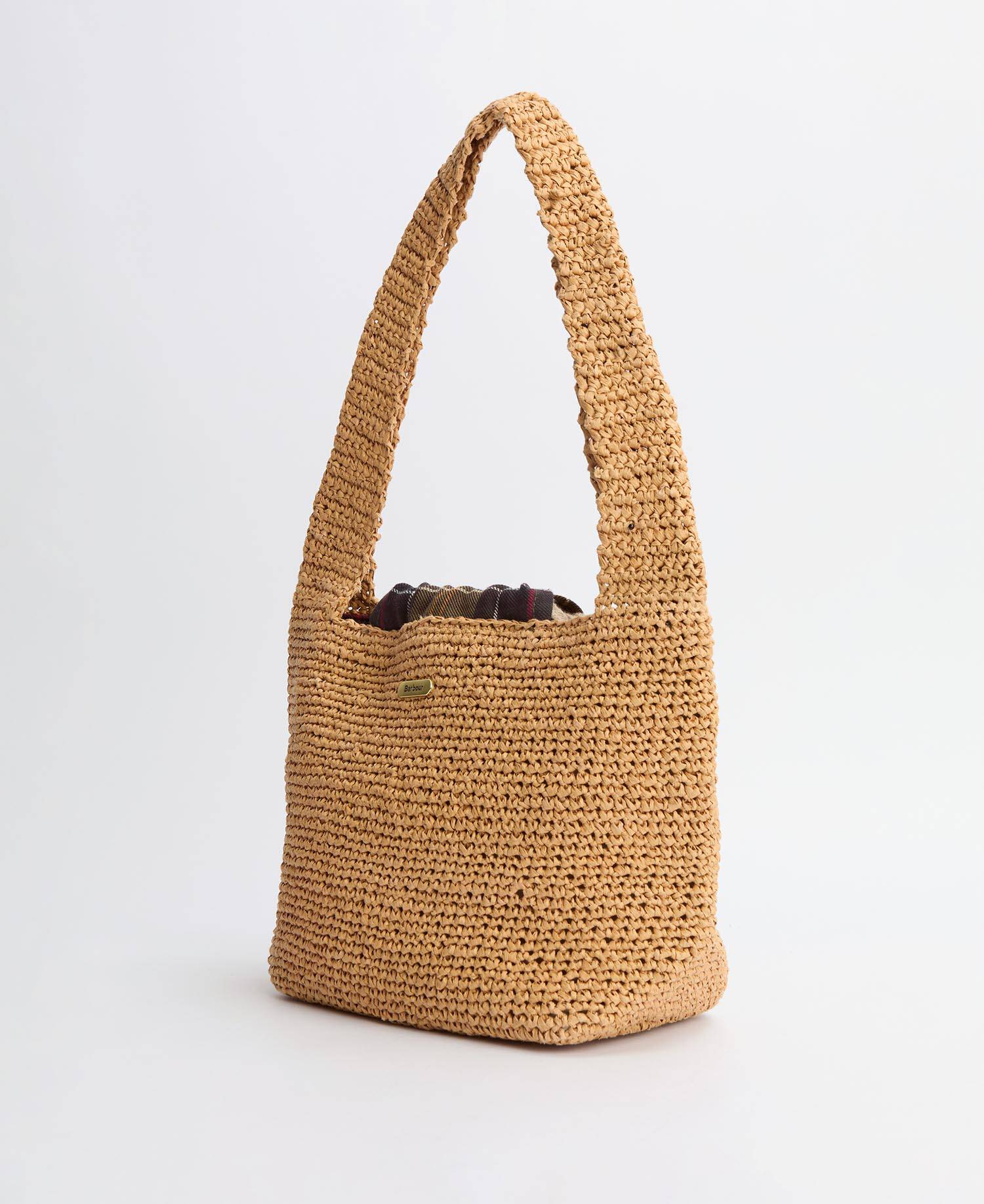 Lily Woven Tote Bag Natural image number 1