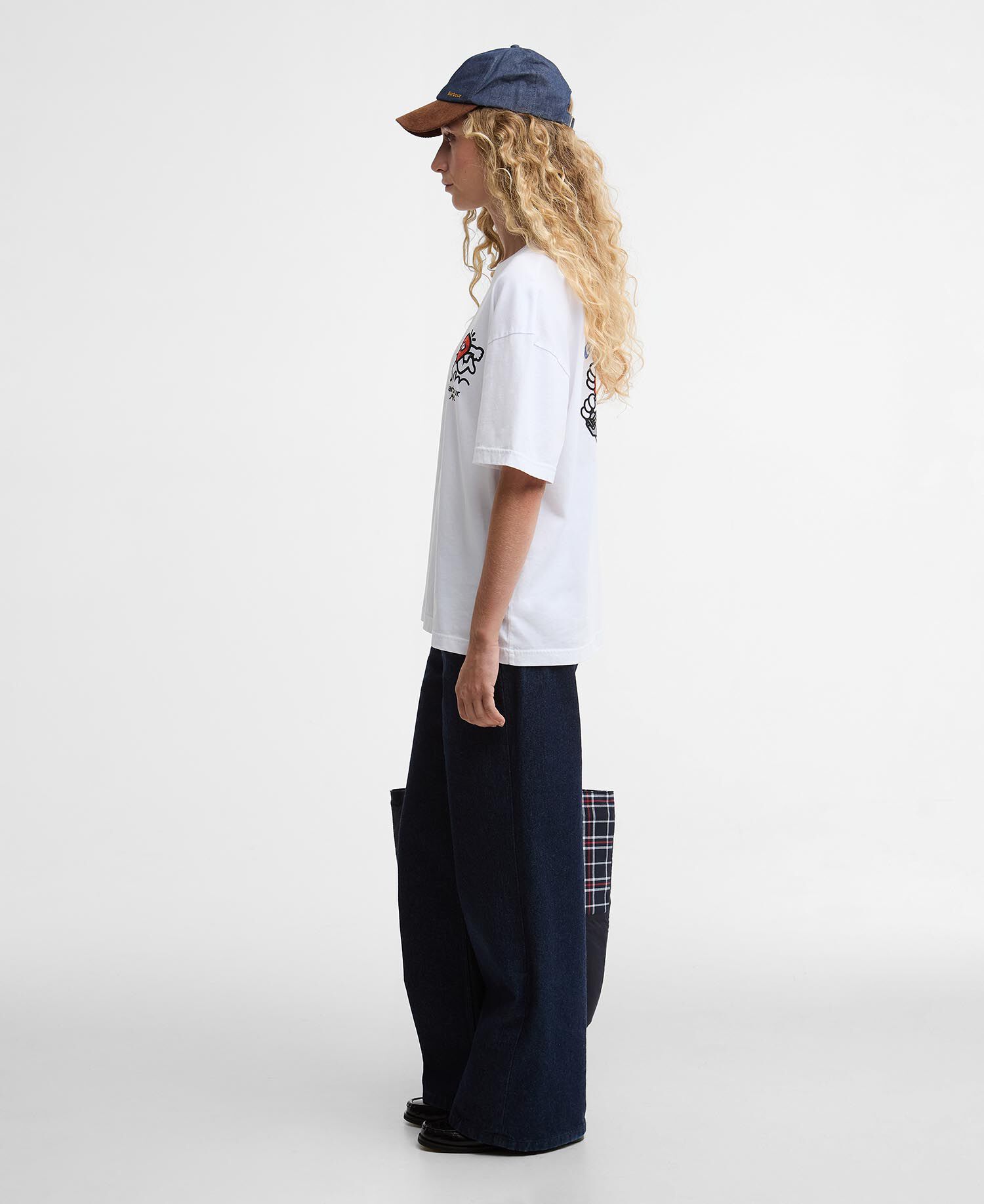Barbour x Mul Tyne Oversized T-Shirt White