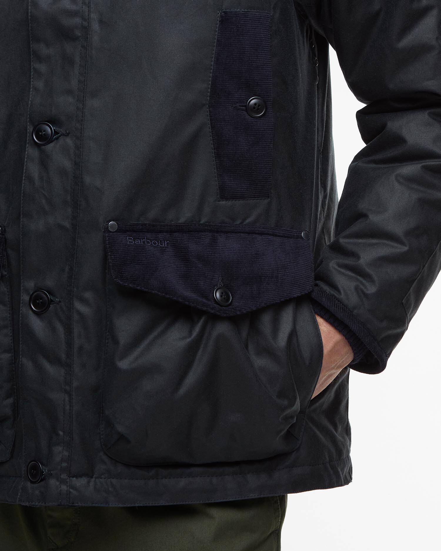 Modern Heritage Beaufort Wax Jacket Navy image number 4