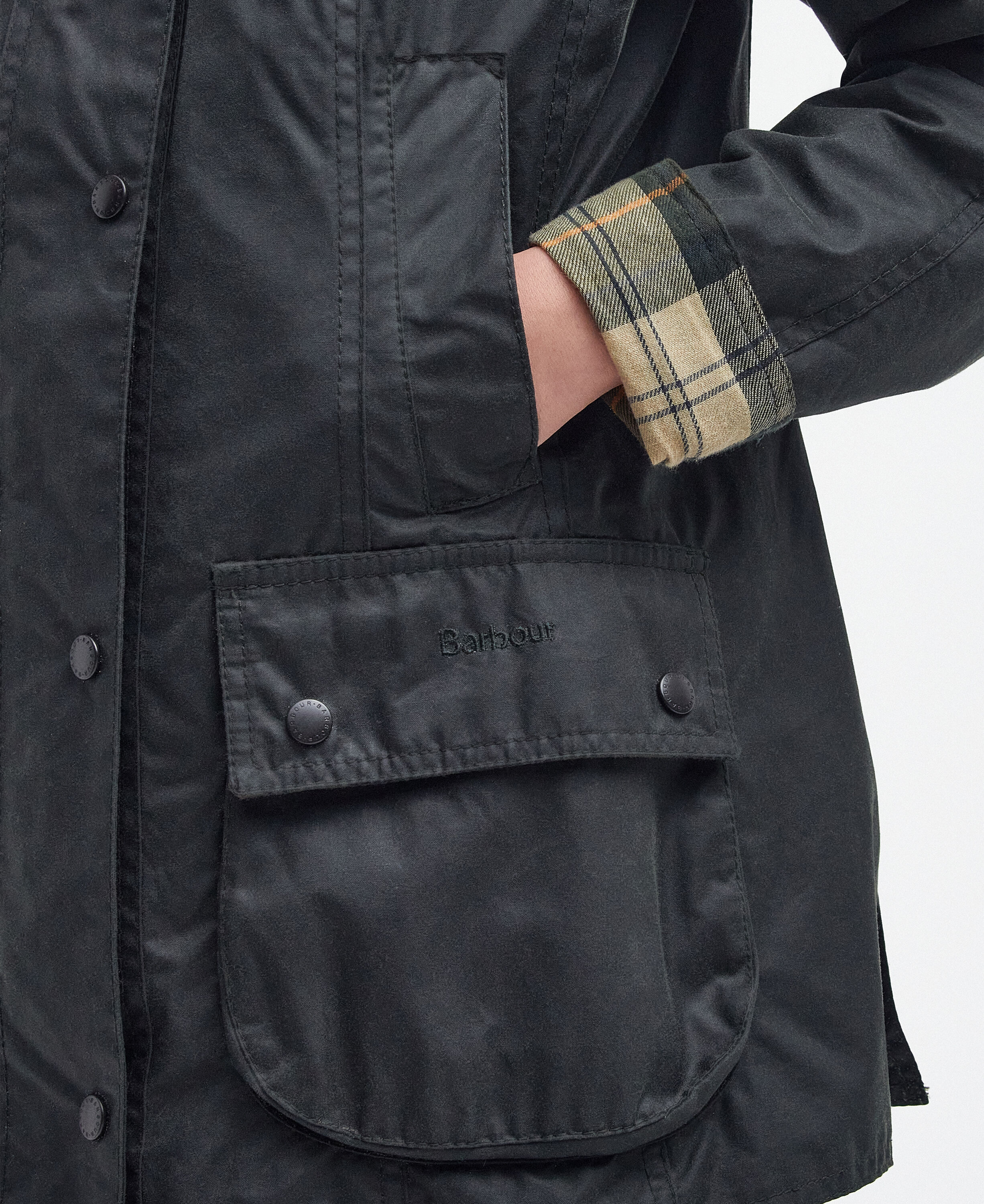 Beadnell&reg; Waxed Jacket Sage