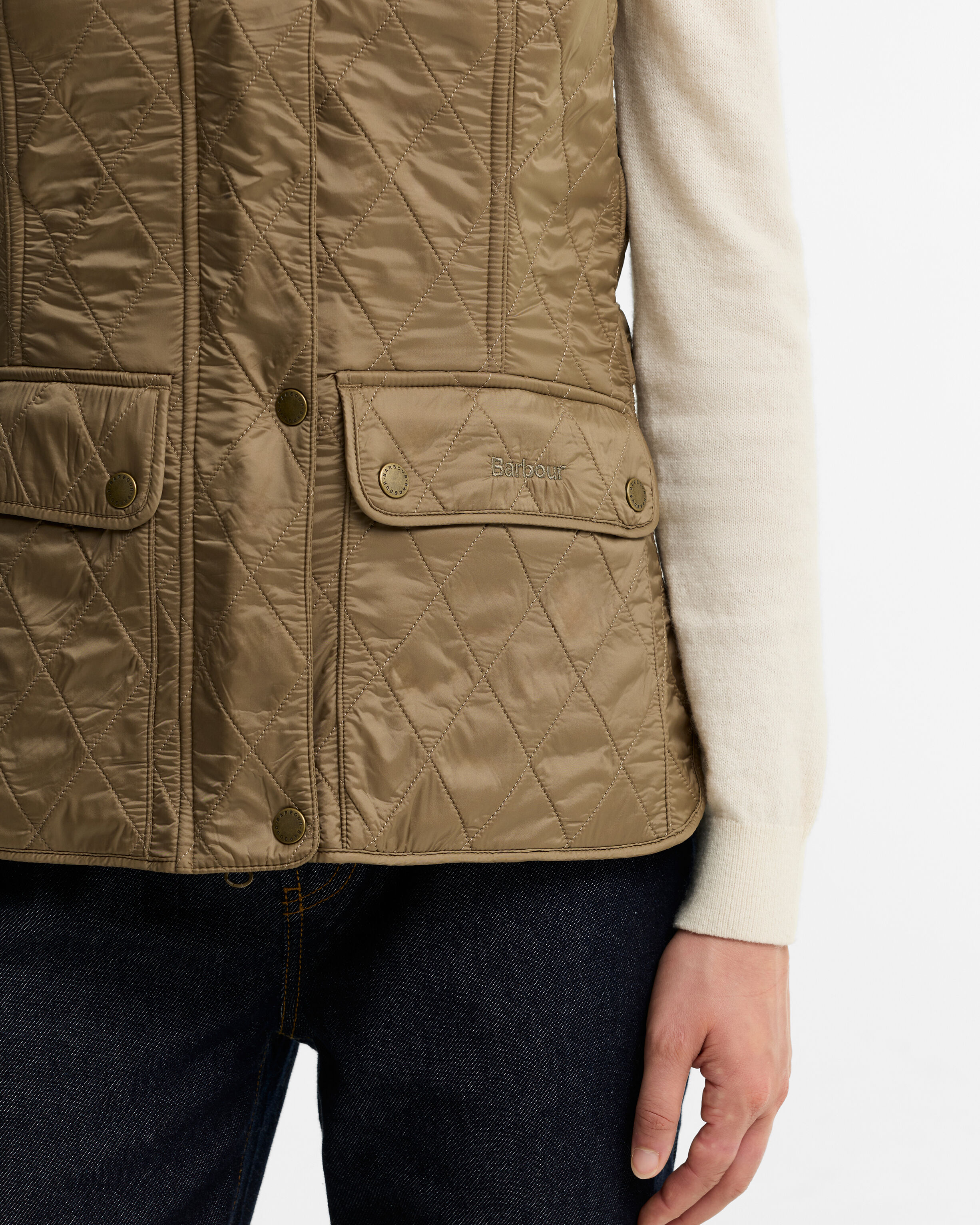 Weste Wray Military Brown