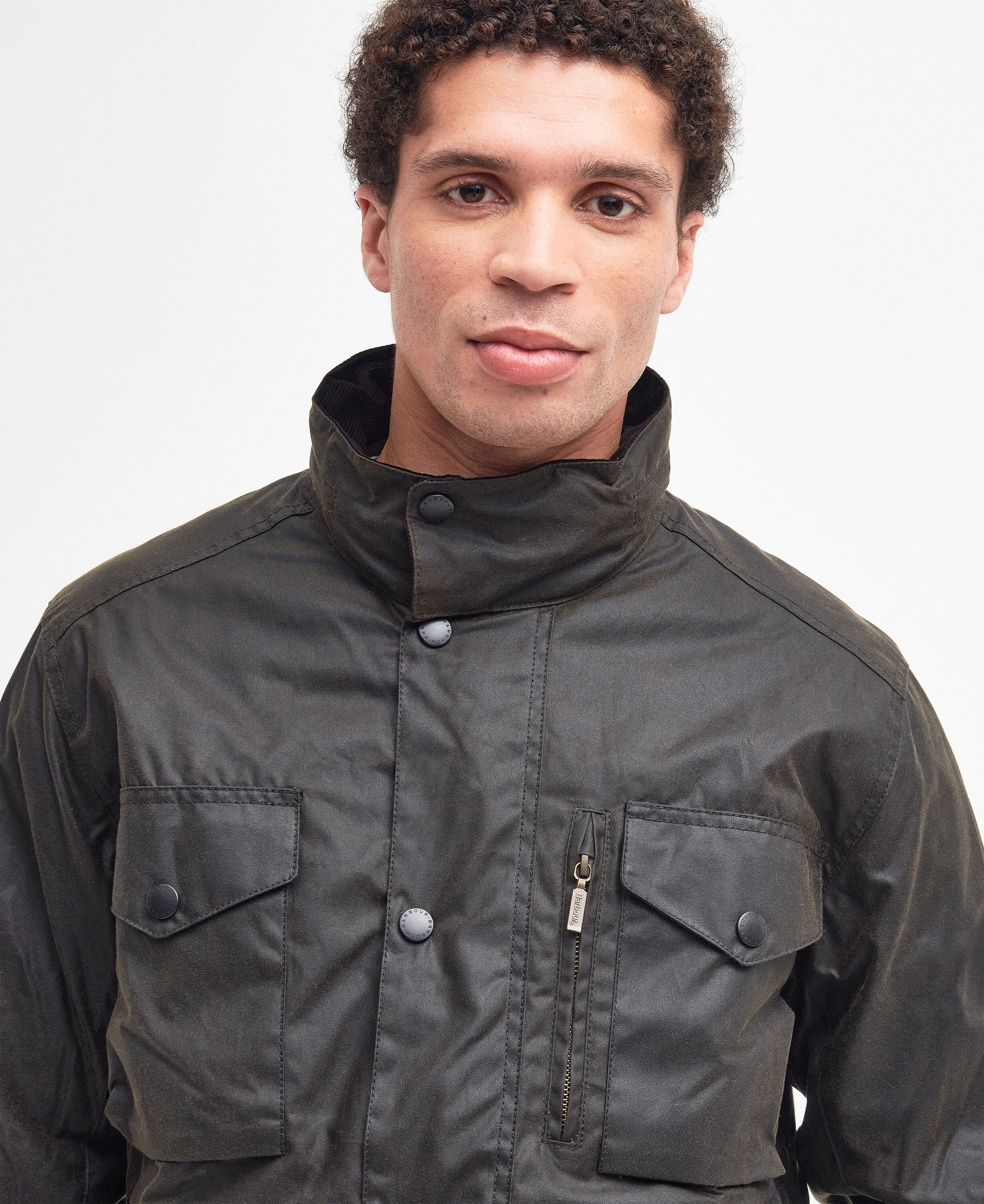 Sapper Waxed Jacket Olive-Classic