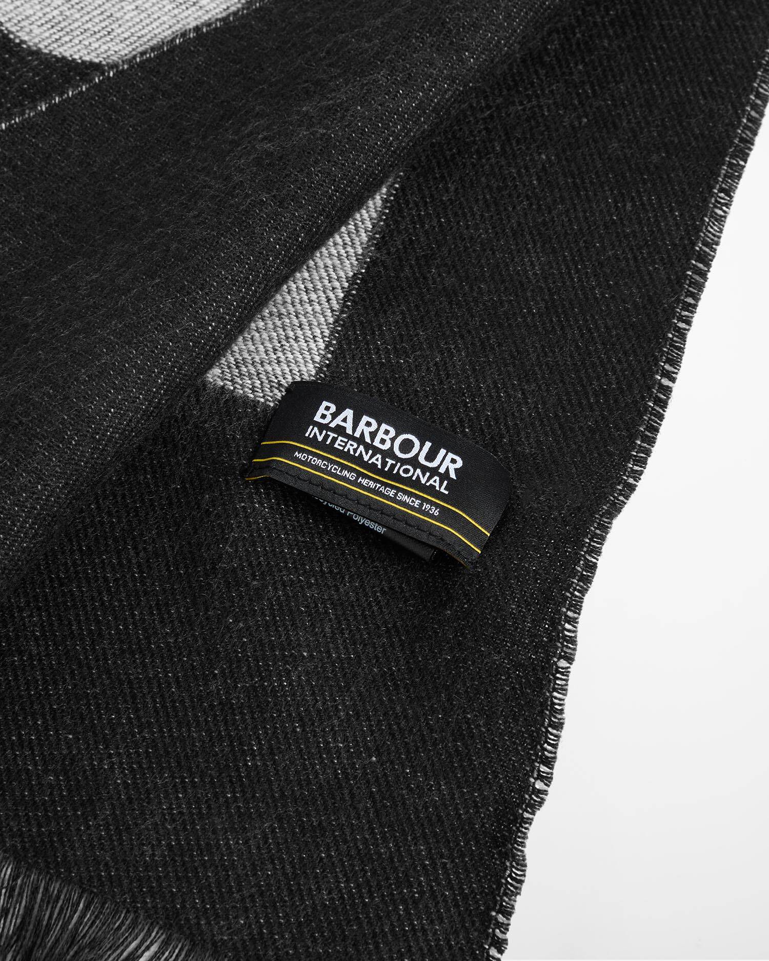 Milla Logo Wrap Scarf Moonbeam/Black image number 2
