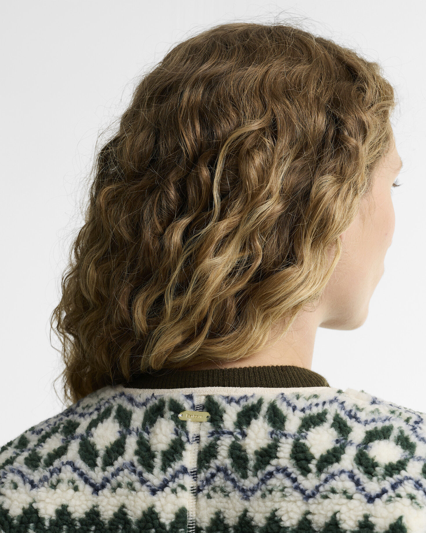 Barbour Fleece Aspen Fair Isle Multi