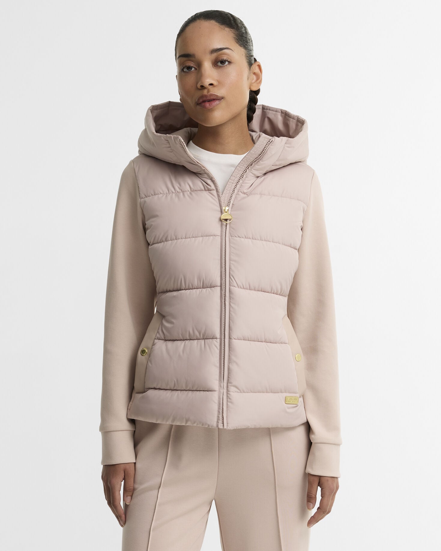 Conway Quilted Sweatshirt Nutmeg
