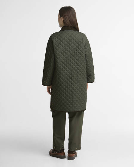Barbour Steppjacke Carly Sage/Ancient