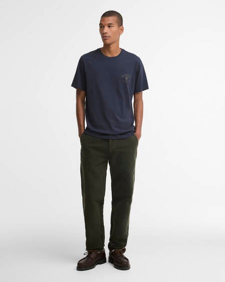 Moleskin Tailored Trousers Sage