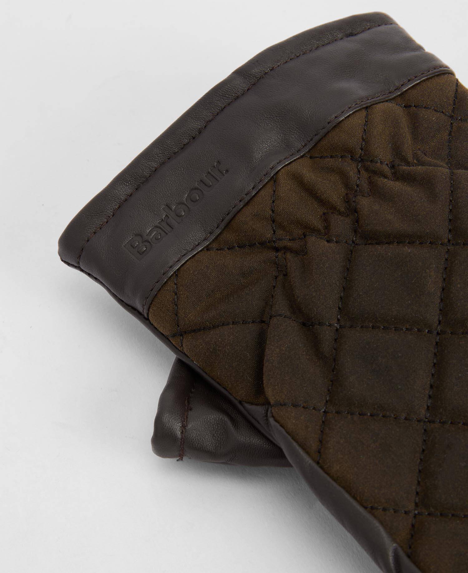 Handschuhe Dalegarth Olive/Brown image number 2
