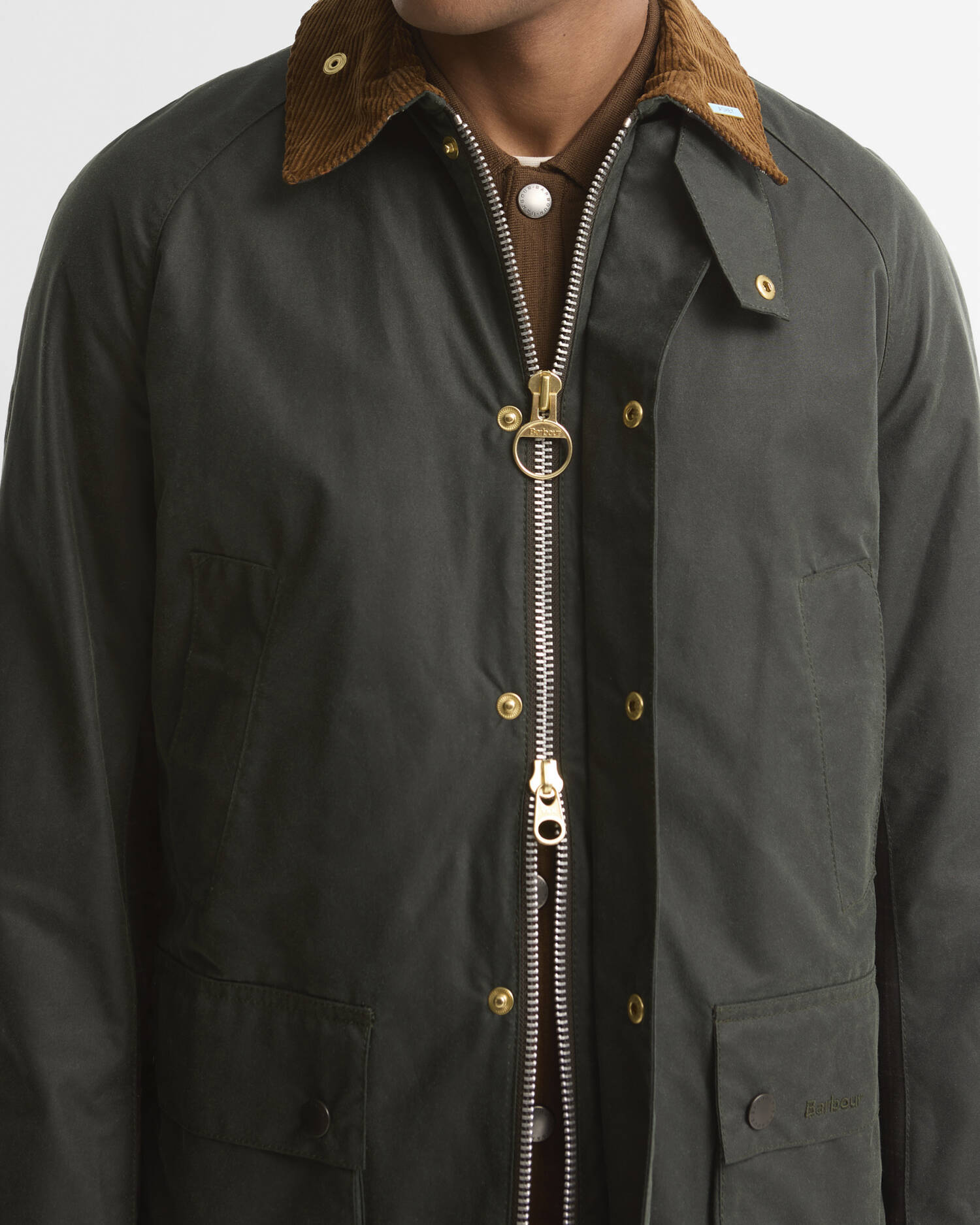 Icons Ashby Waxed Jacket Sage image number 4