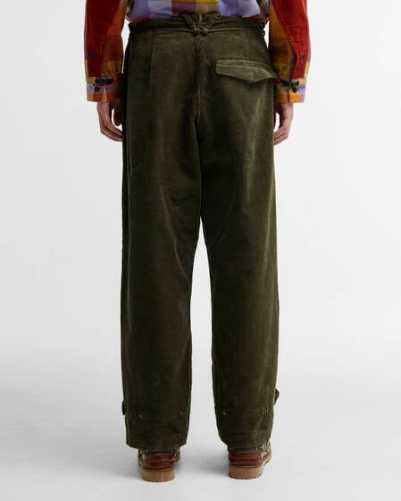 Barbour x Norbit Oversized Cord Trousers Navy