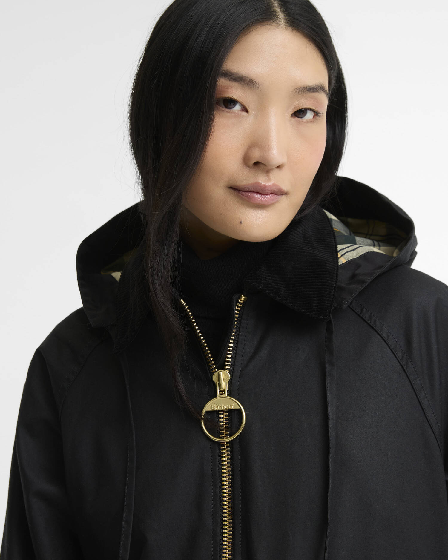 Carville Waxed Jacket Black/Ancient image number 3