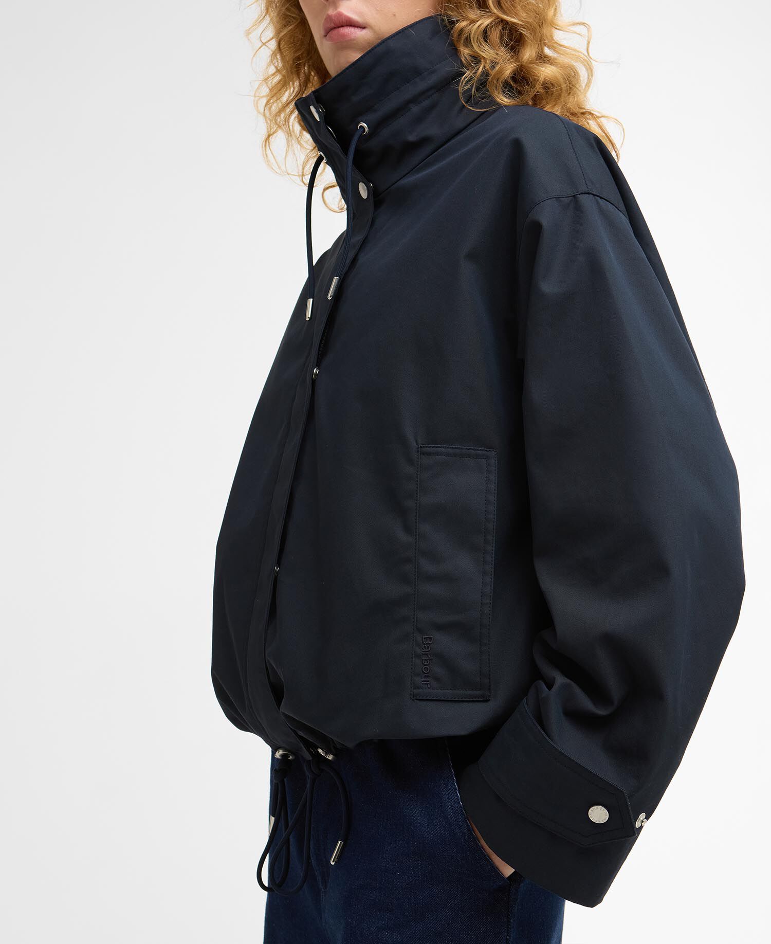 Giacca antipioggia Bronwyn Dark Navy/Dress Navy Tartan