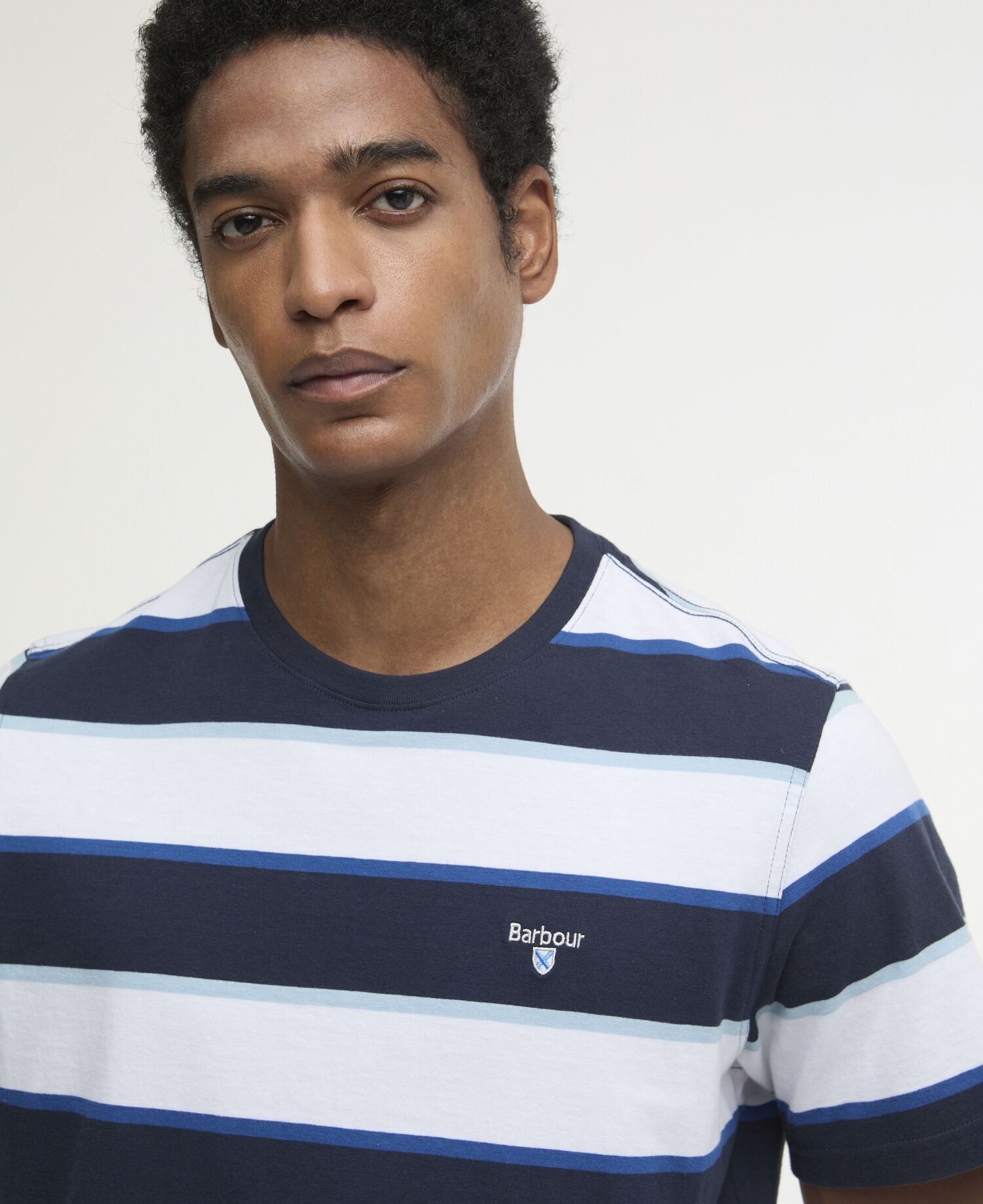 T-Shirt Meldon Stripe Navy