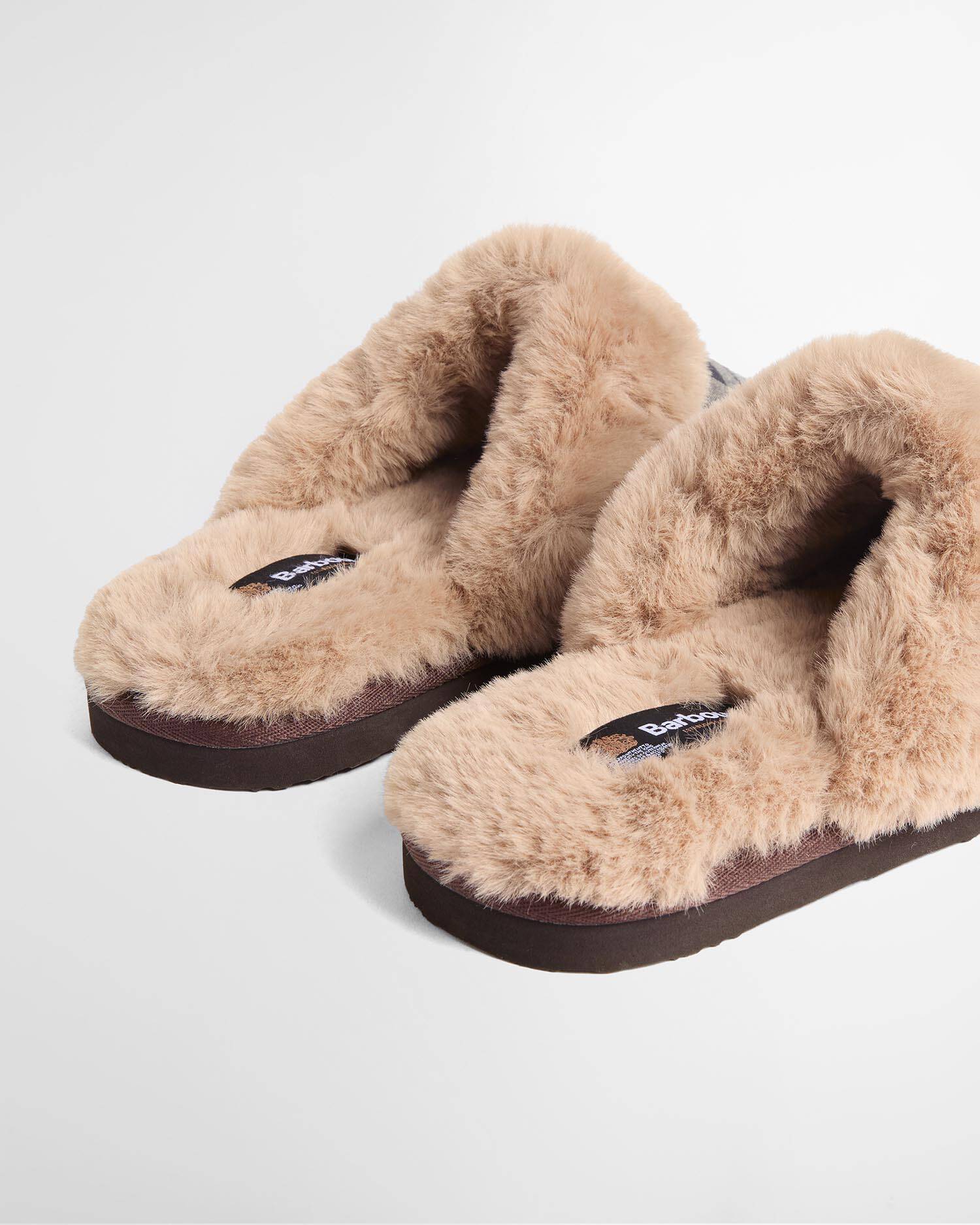Claudia Tartan Mule Slippers Lt Birchwood Dress Tartan image number 3