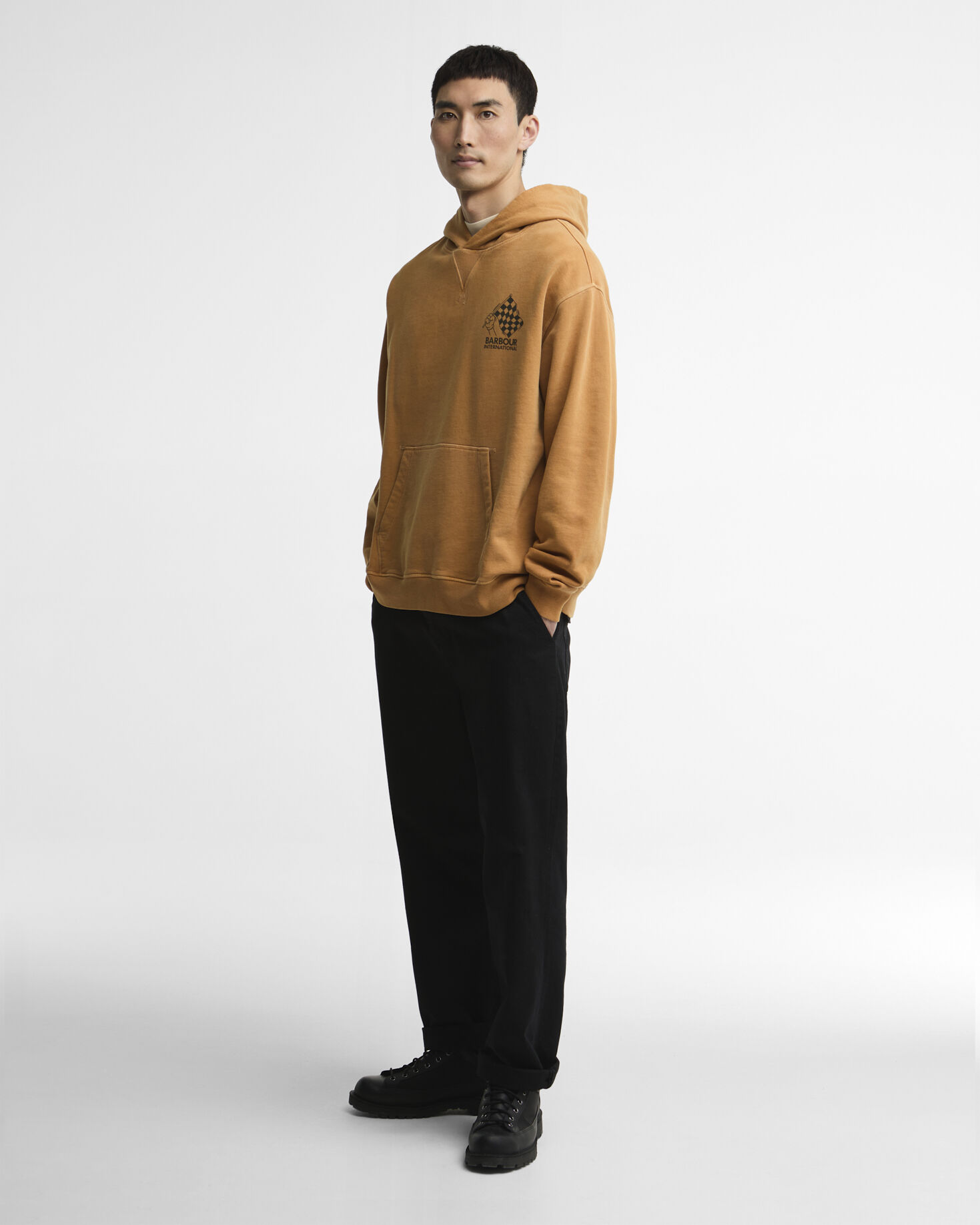 Eric Graphic Hoodie Honey