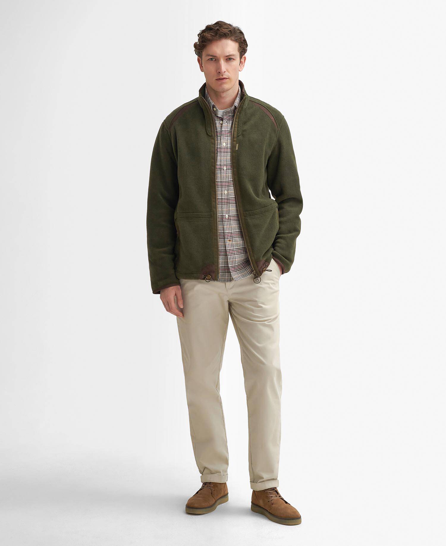 Langdale Fleece Jacket Forest image number 1