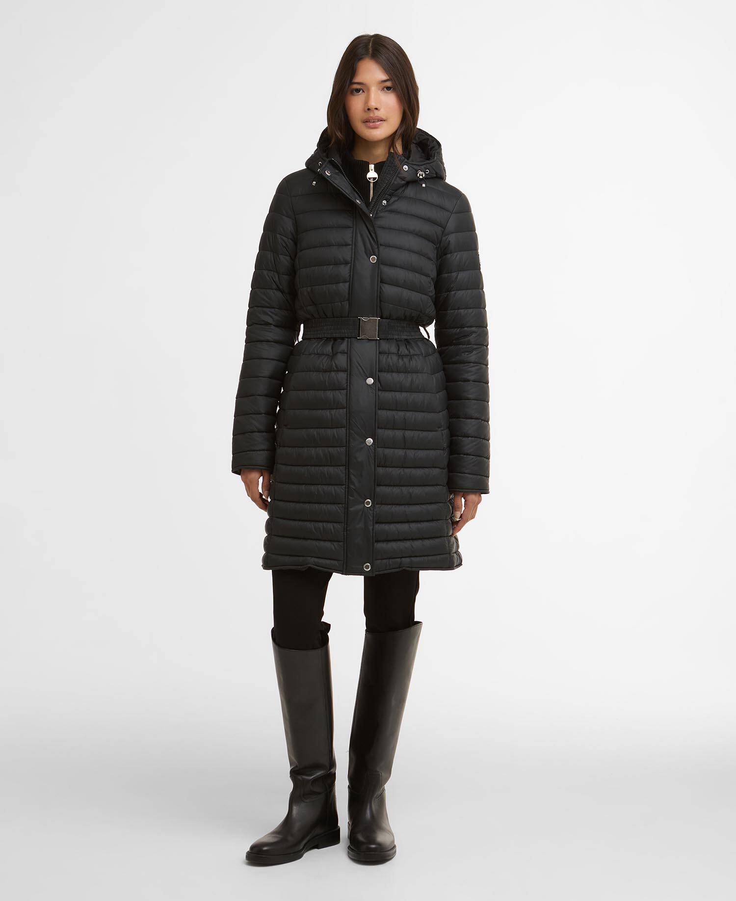 Pufferjacke Jada Longline Black image number 0