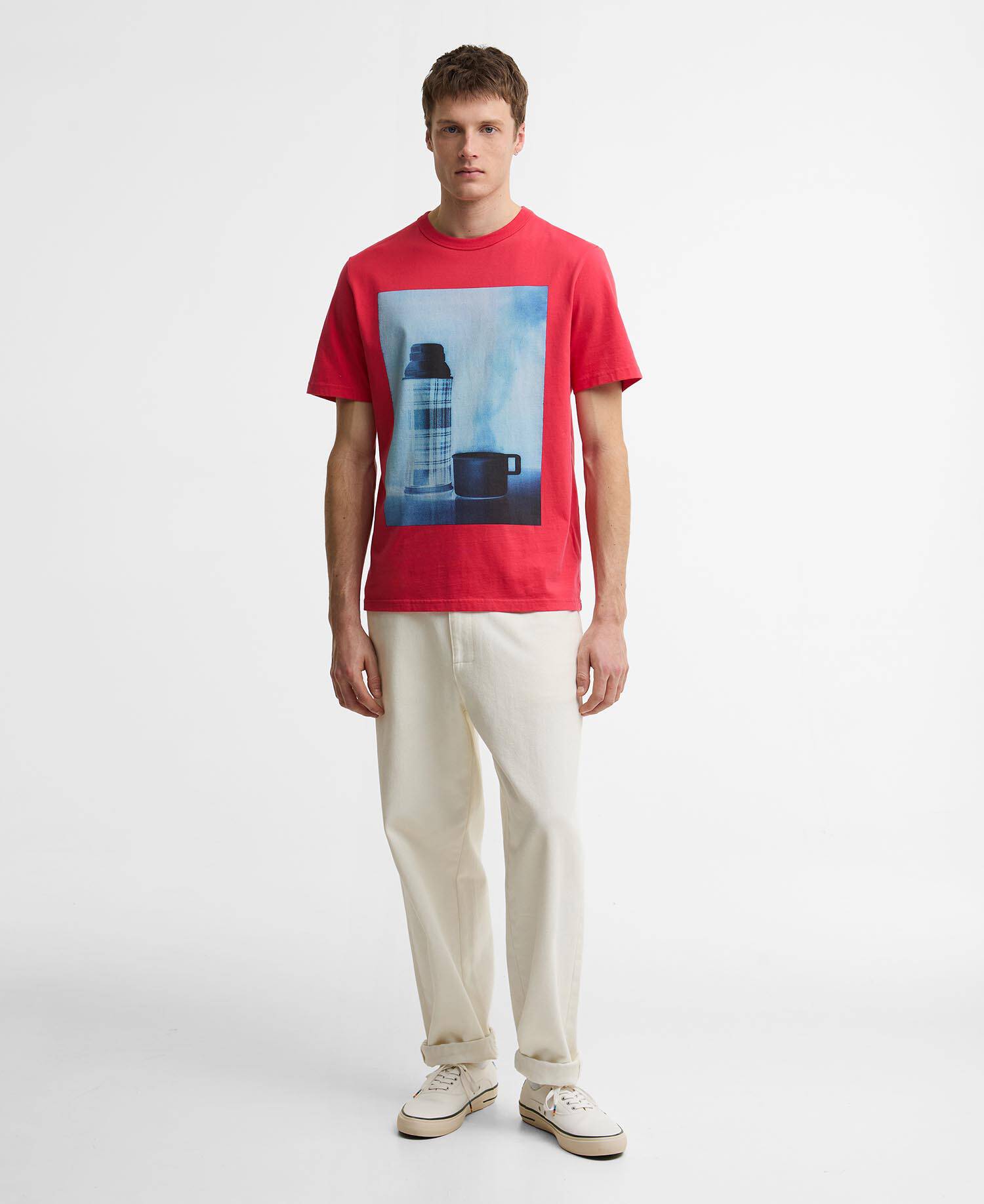 Paul Smith Loves Barbour Crosby T-Shirt Winterberry image number 1