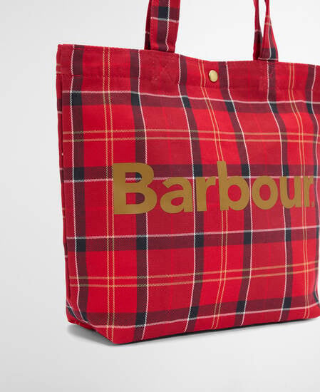 Mini Telfield Tartan Tote Cardinal Tartan