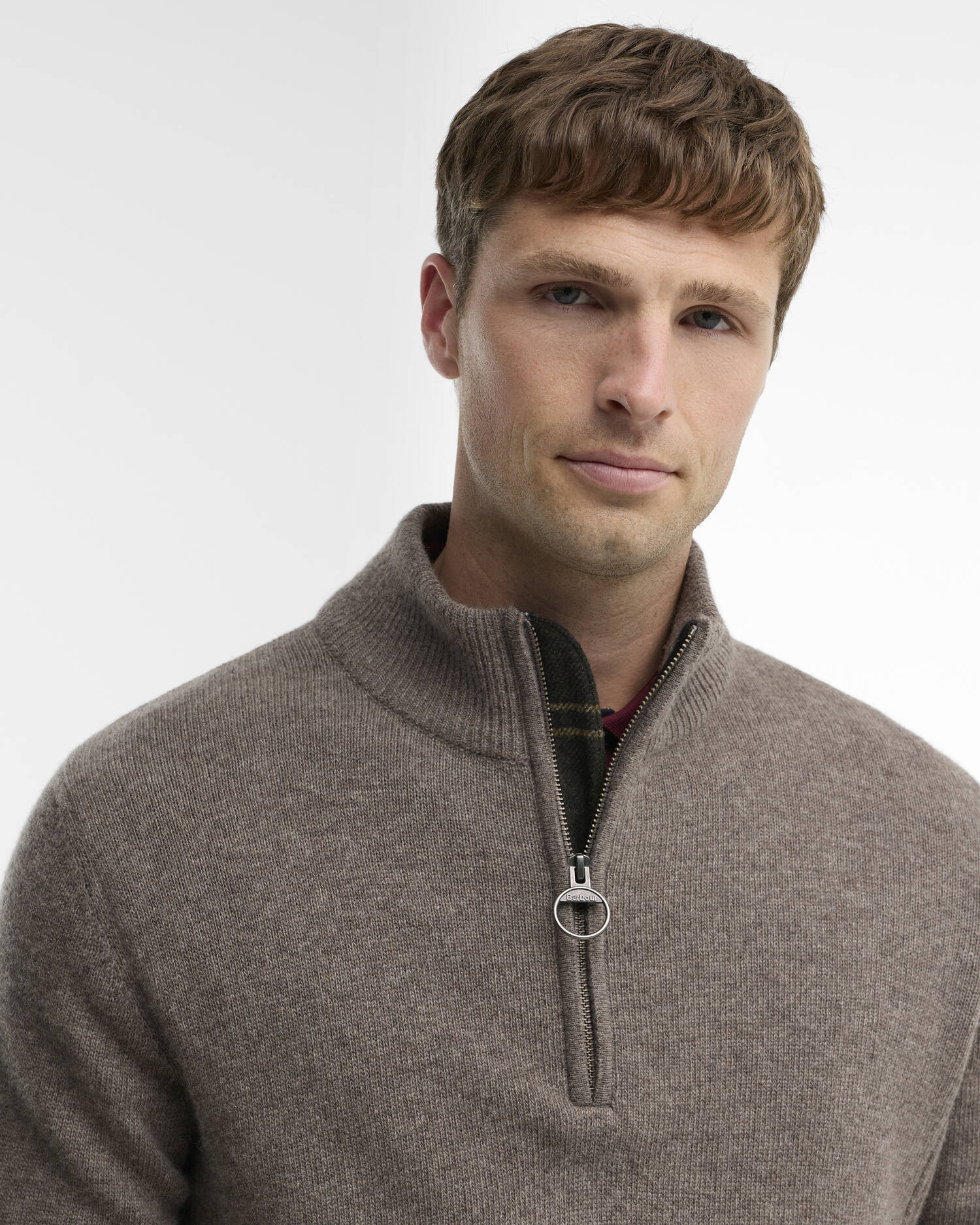 Maglione con zip Patch image number 3