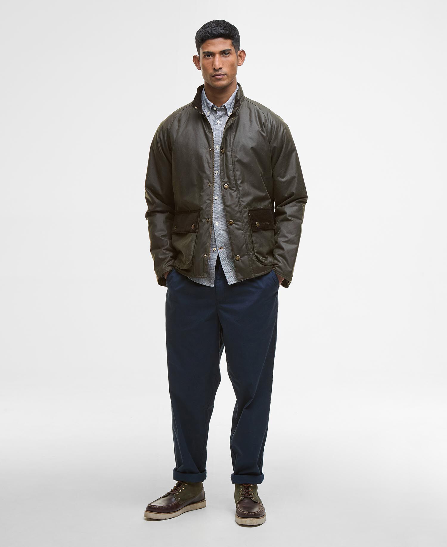 Giacca cerata Cordhill Archive Olive