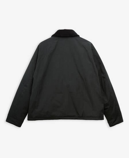 Oversized Padded Transport Jacket Black