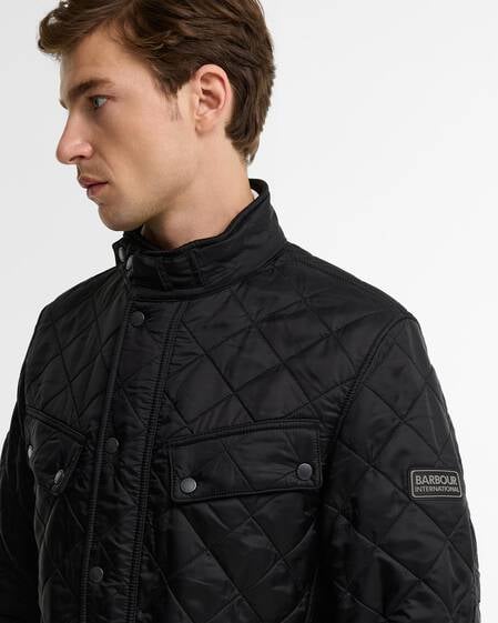 Tourer Ariel Polarquilt Jacket Classic Black