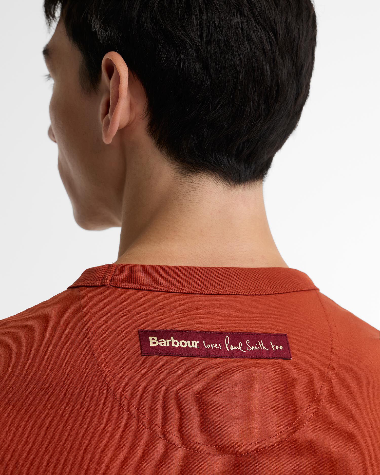 Paul Smith Loves Barbour Tinned Graphic T-Shirt Russet