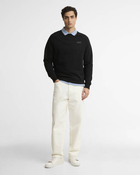 Essential Sweatshirt Black / Pewter