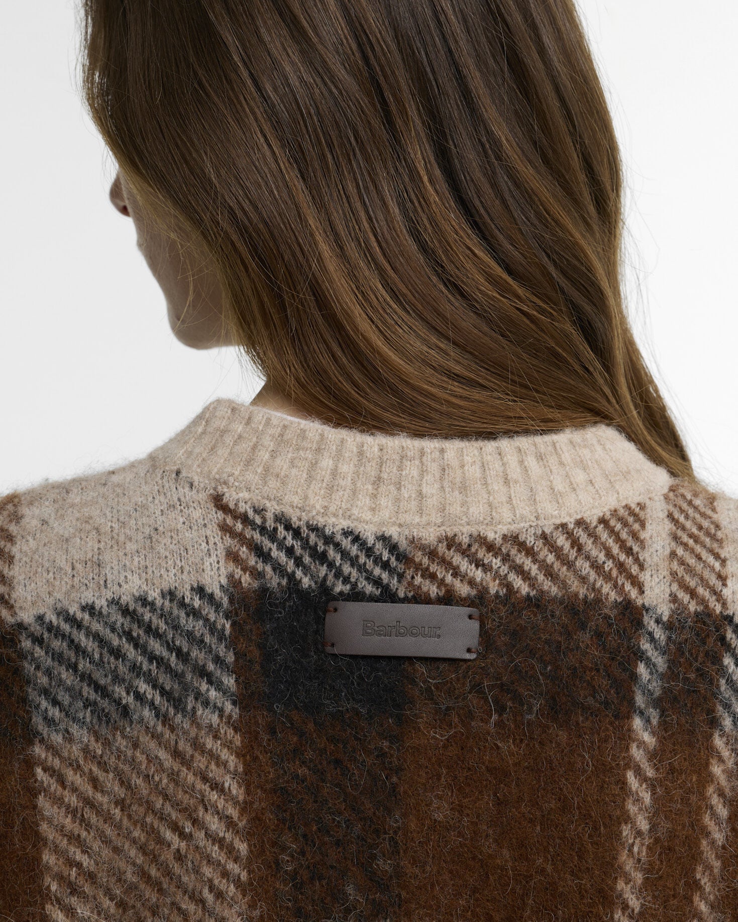 Glendyn Tartan Crew Neck Jumper Multi