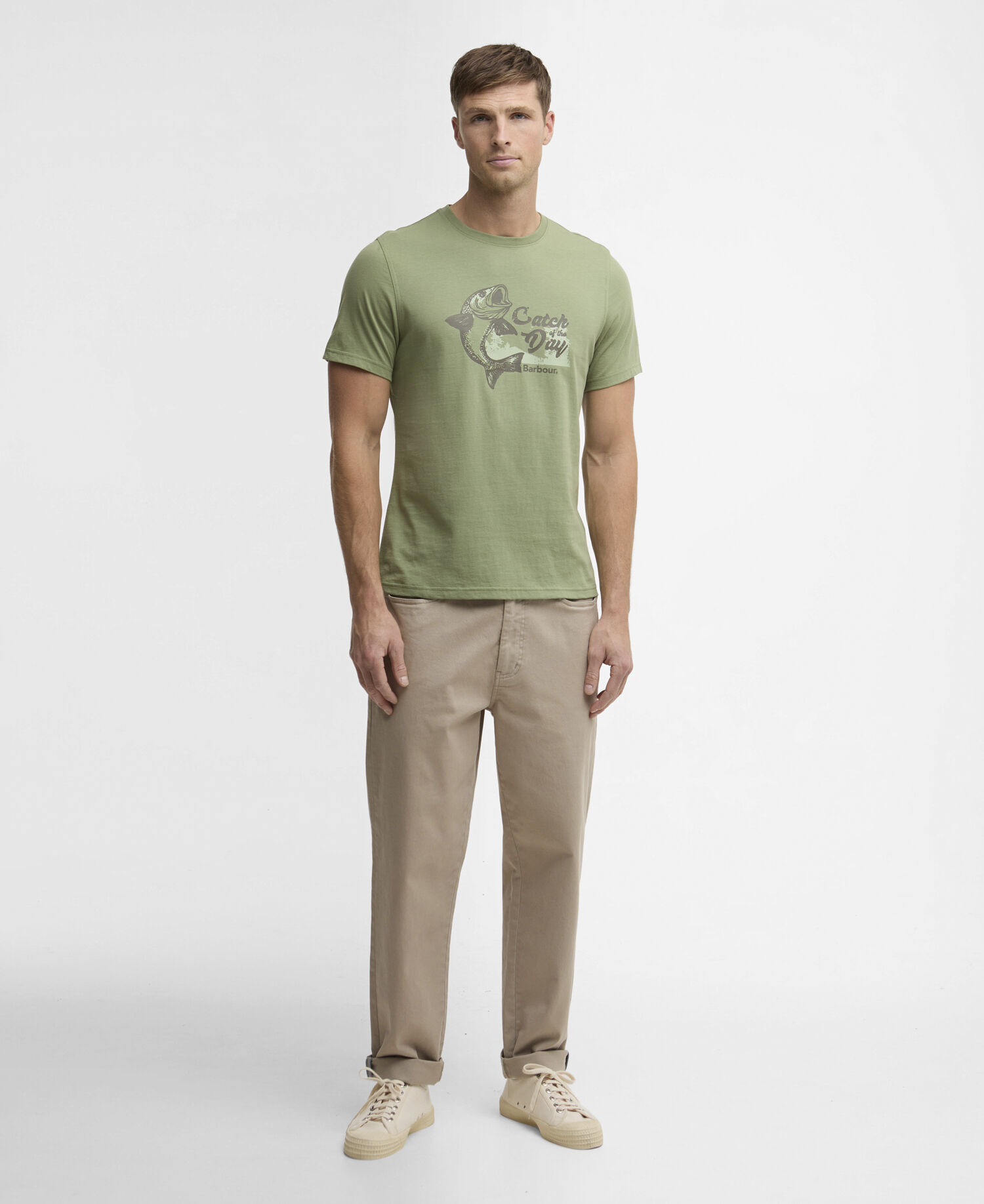Fairlight Graphic T-Shirt Laurel Green
