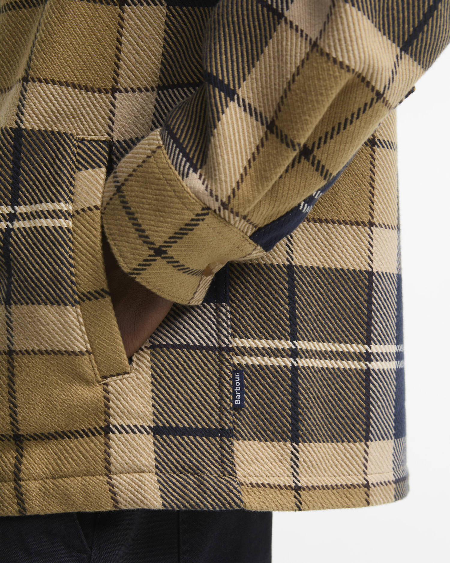 Oversized Tartan Overshirt Birchwood Dress Tartan image number 4