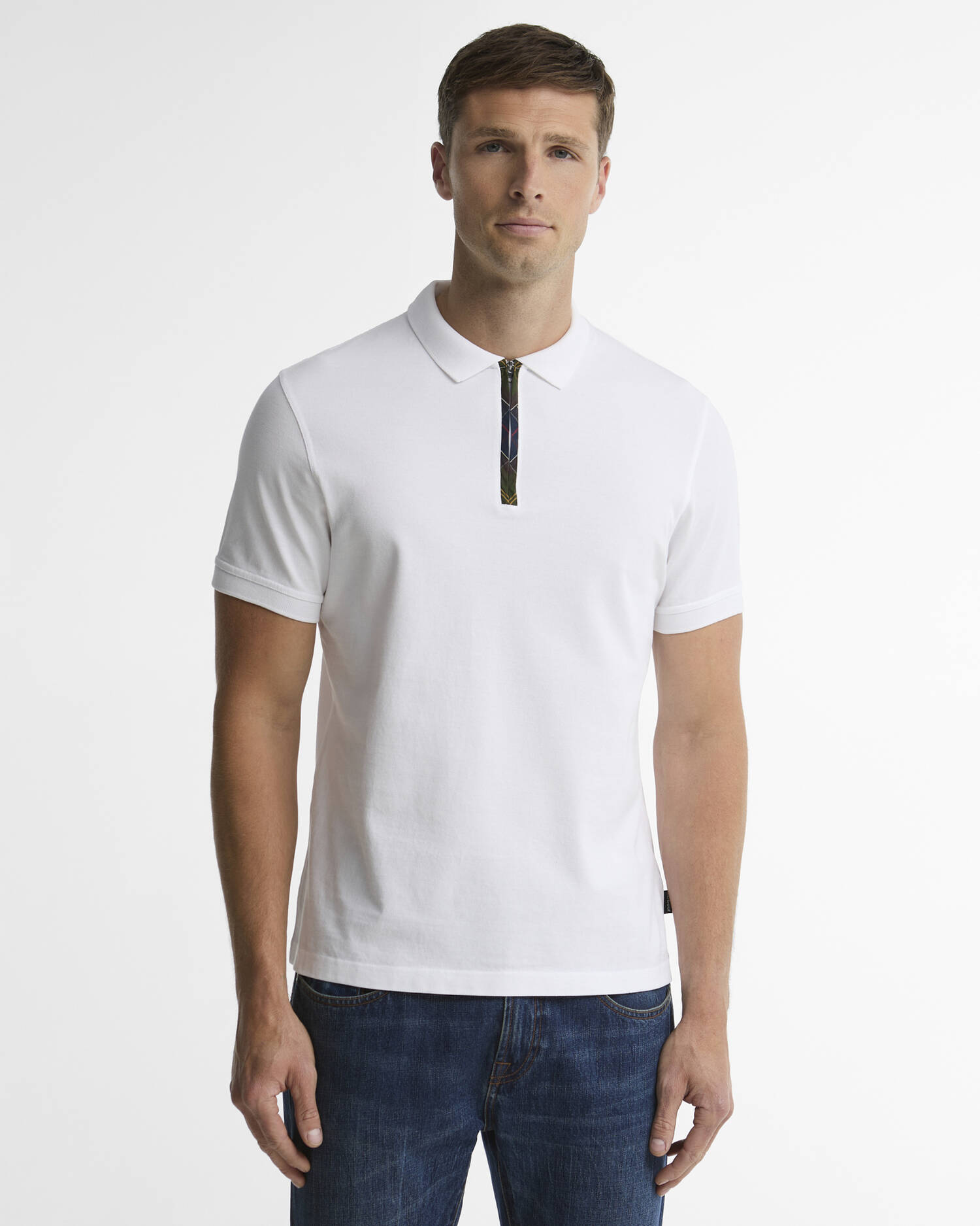Stately Polo Shirt White image number 0