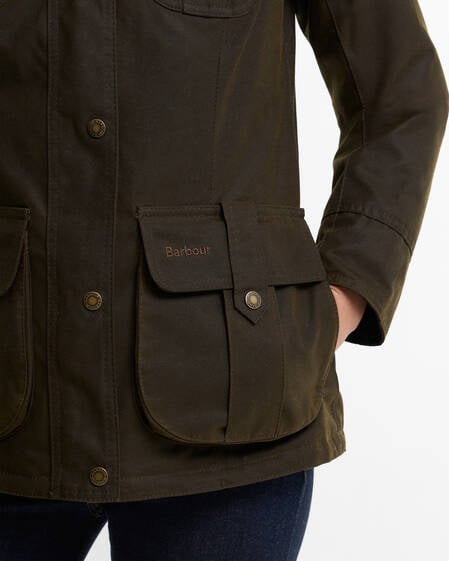 Winter Defence Waxed Jacket Olive-Classic