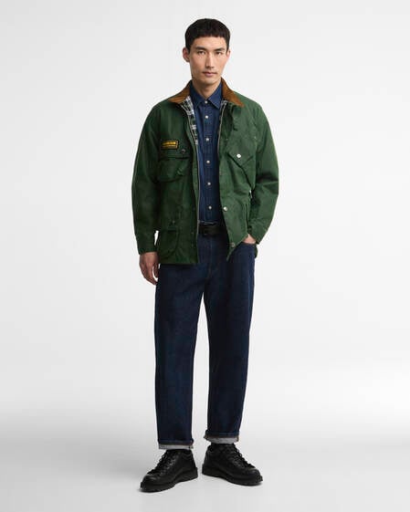 International Original Waxed Jacket Racing Green