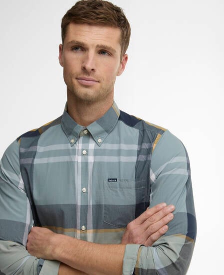 Harris Tailored Long-Sleeved Shirt Highland Loch Tartan