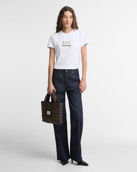 Barbour x A.P.C. Elisabeth Straight-Leg Jeans Denim