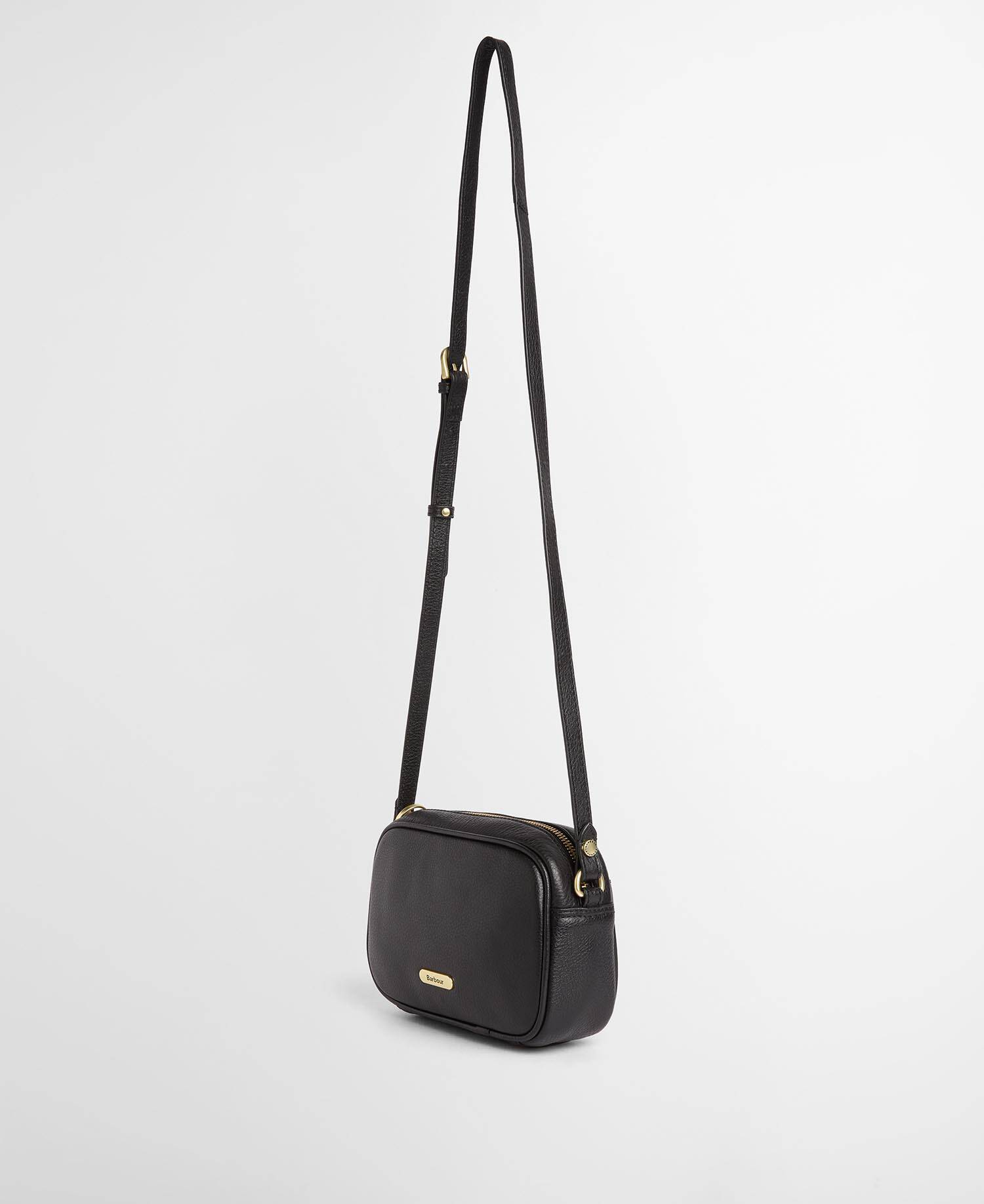 Barbour Ledertasche Daphne Mini Black image number 5