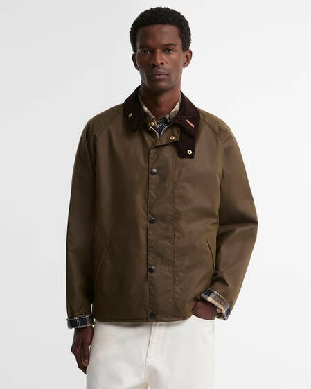 Icons Transport Waxed Jacket Brown