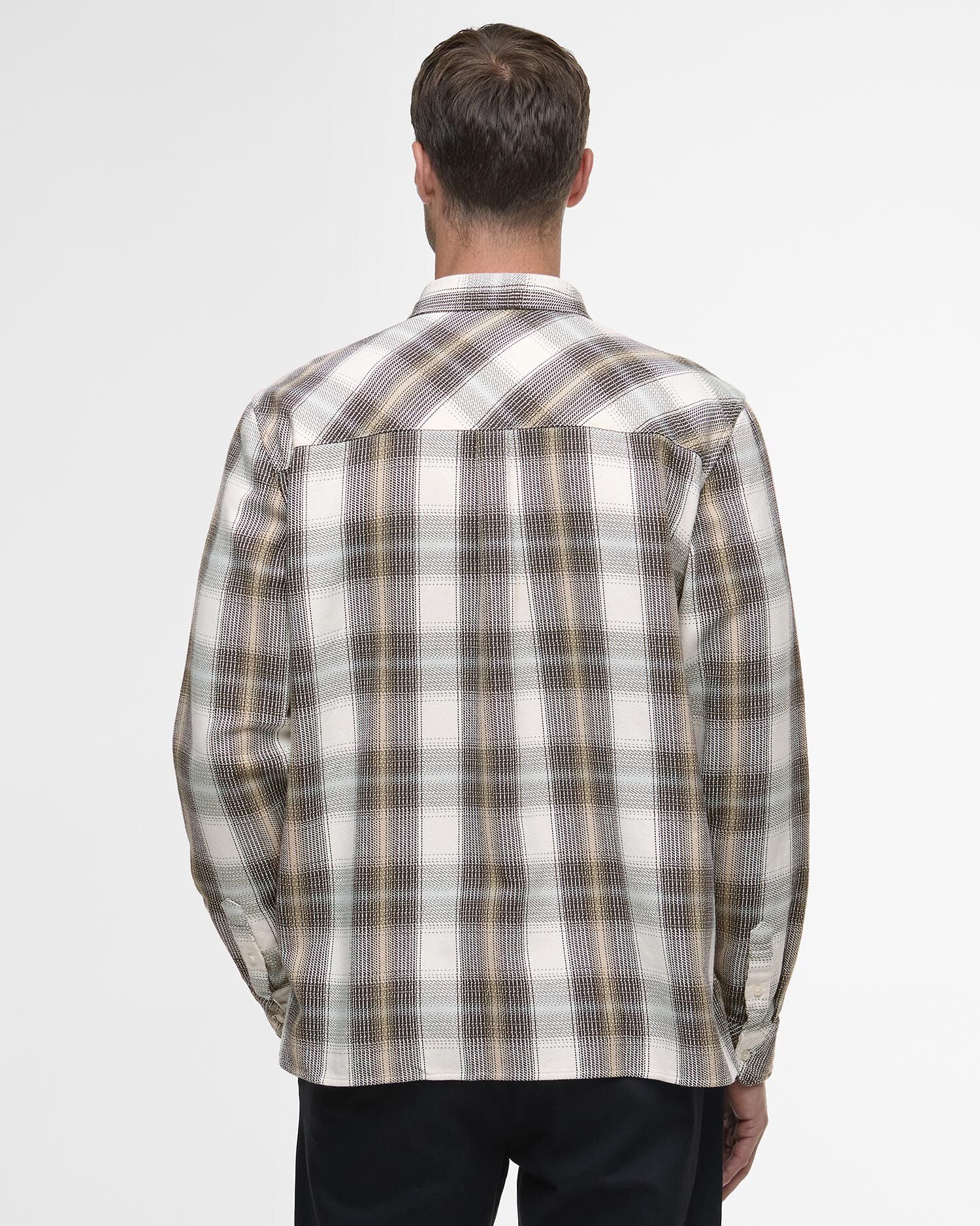 Camicia Hawthorn a maniche lunghe dalla vestibilit&agrave; comoda Whisper White
