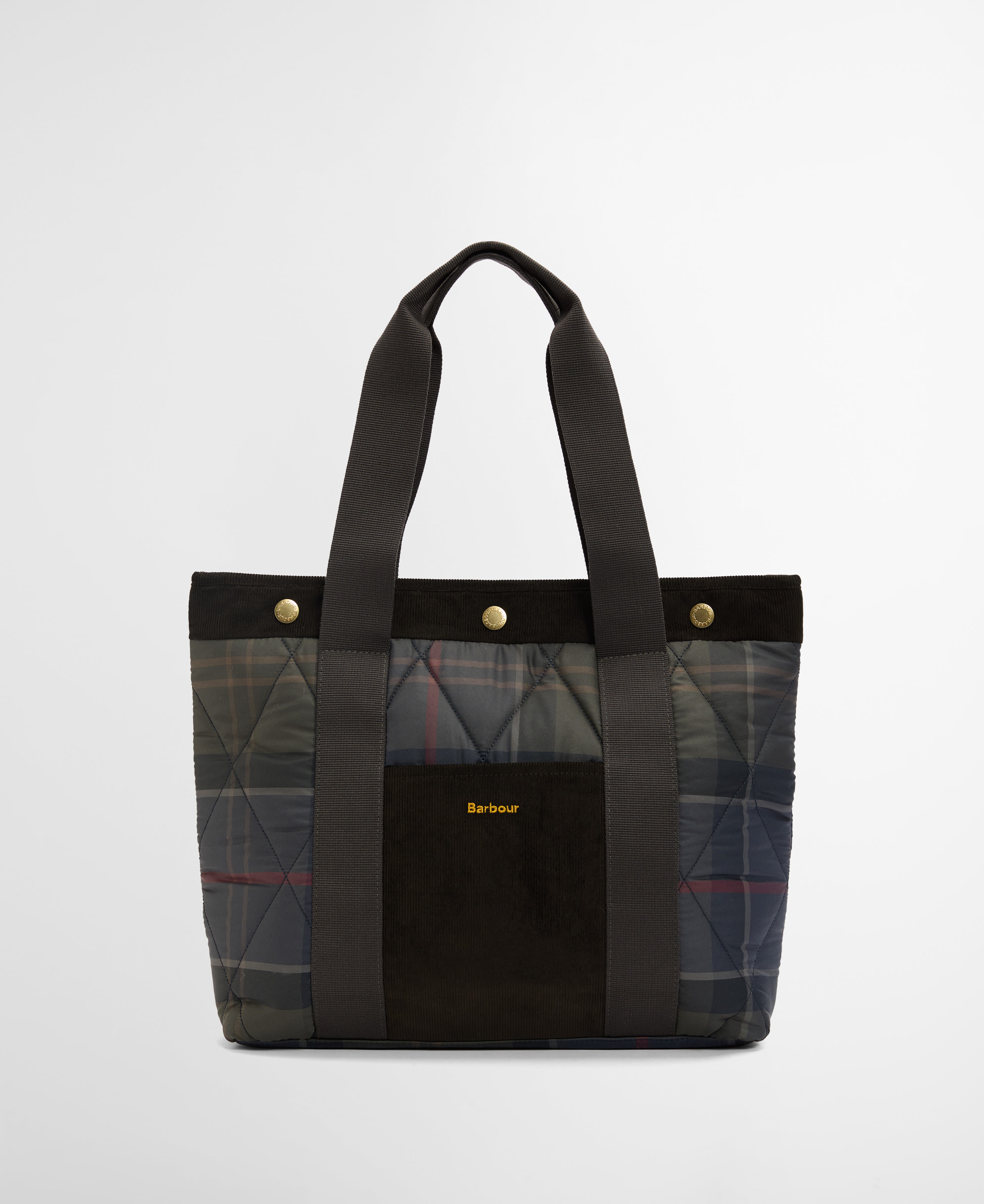 Healy Tartan Tote Bag Shadow Classic Tartan