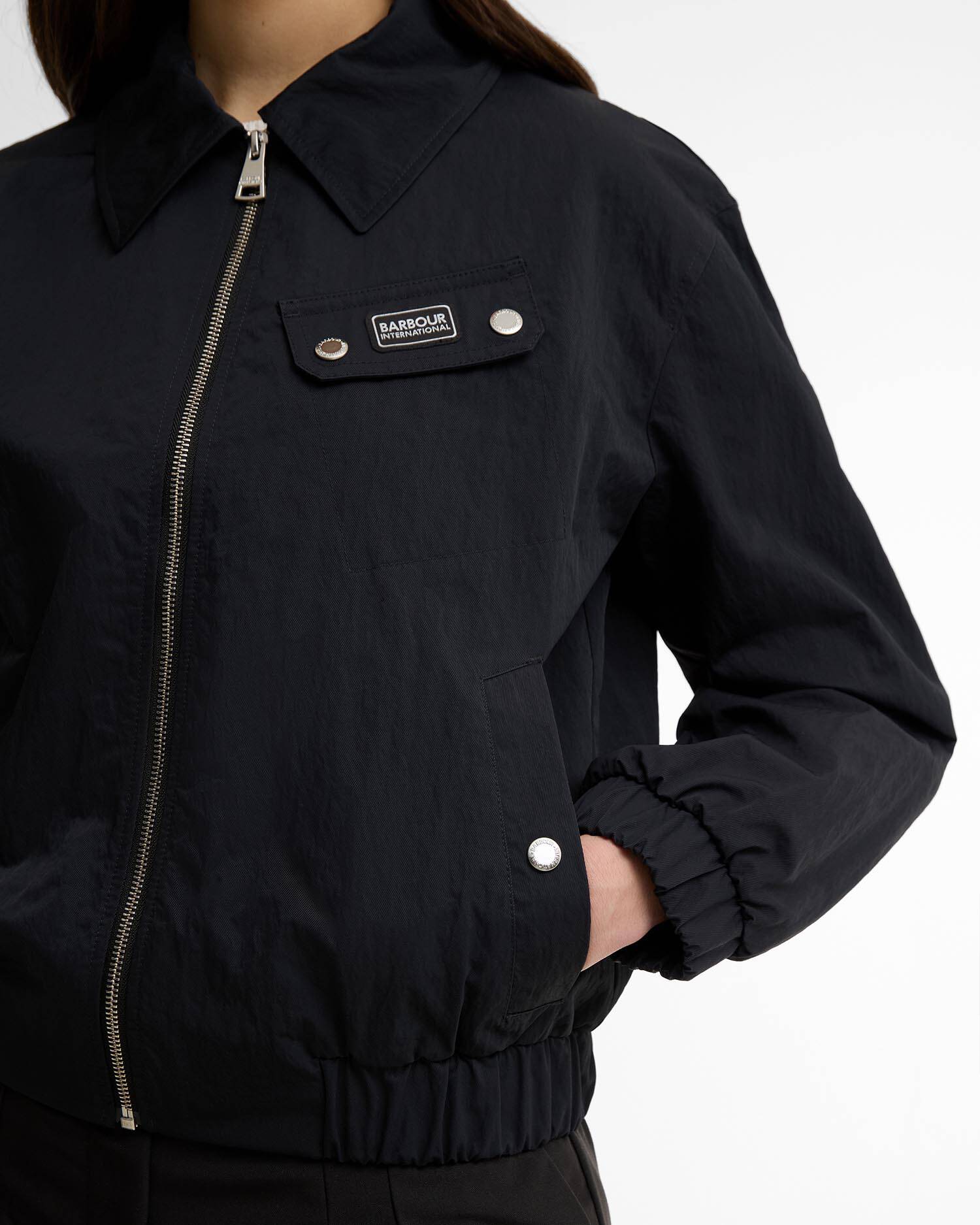 Jacke Draycott Harrington Showerproof Black image number 4