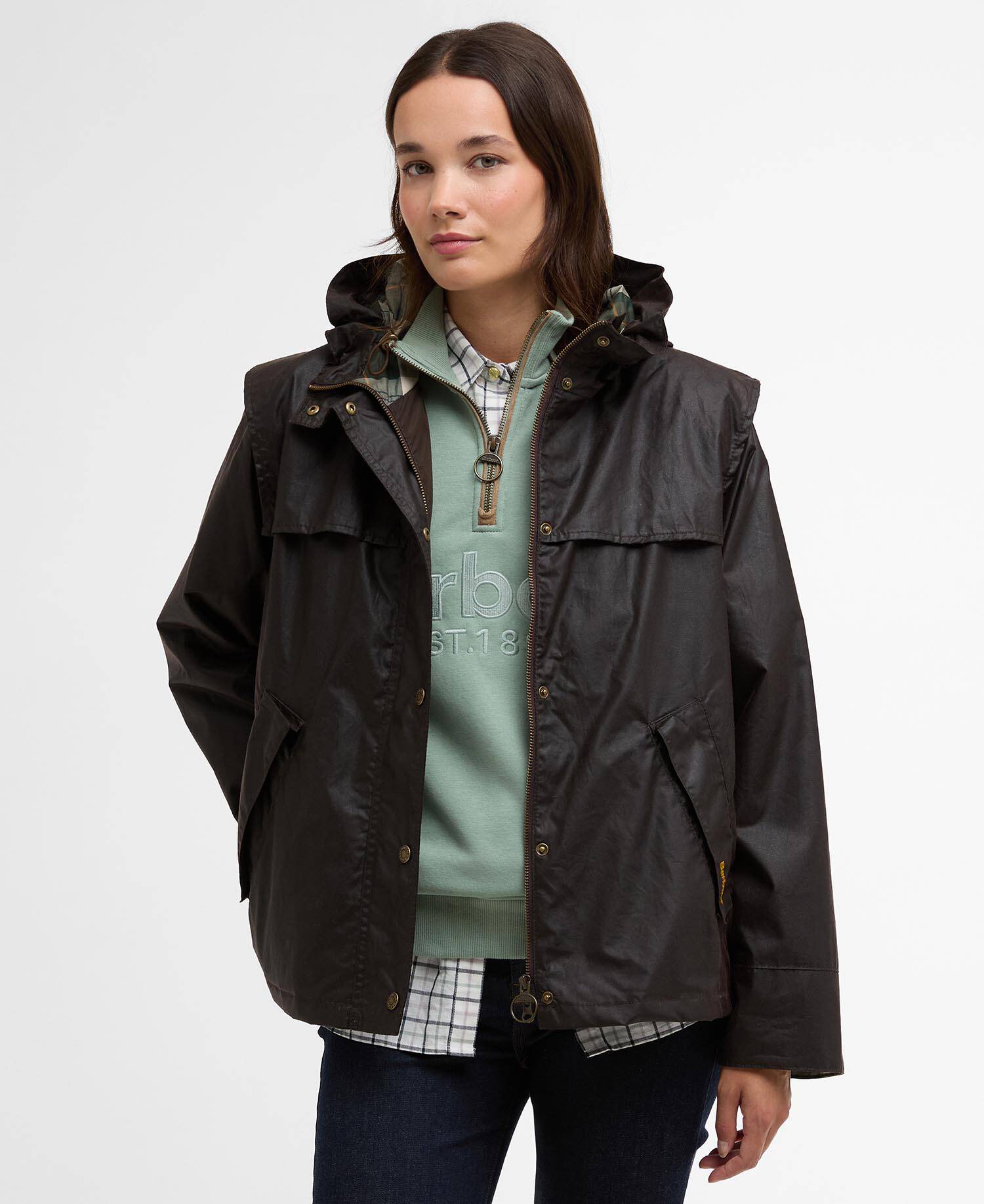 Wachsjacke Ornella Rustic/Ancient image number 0