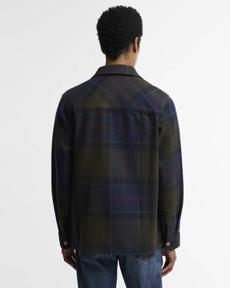 Overshirt in tartan oversize Shadow Classic Tartan