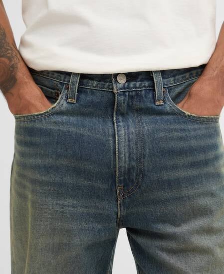 Barbour x Levi's 568&trade; Loose Jeans Dark Worn