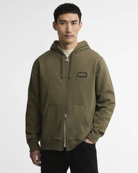 Hoodie Pull Graphic Mid Olive