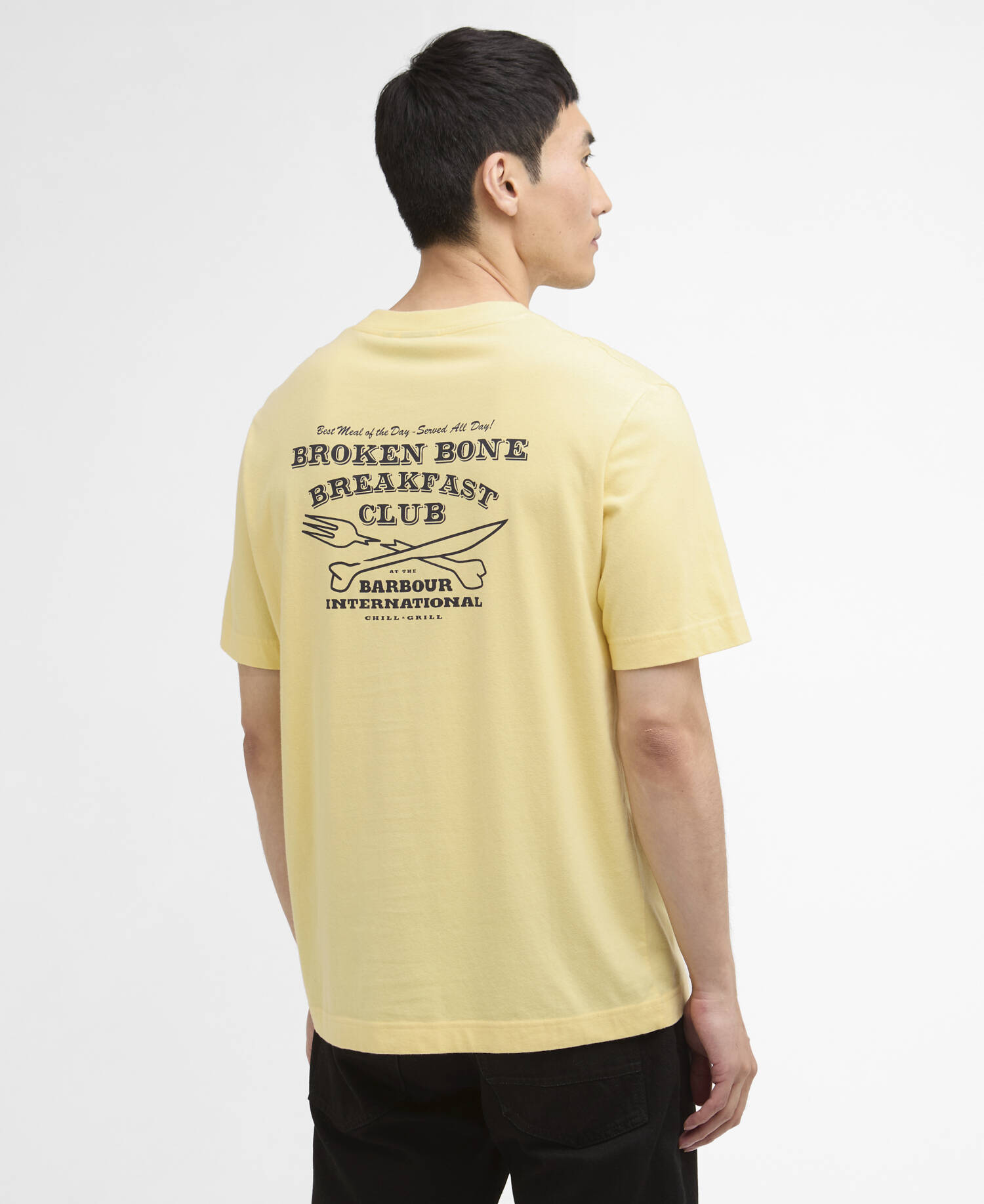 T-shirt con stampa Staithes Dusky Citron image number 2