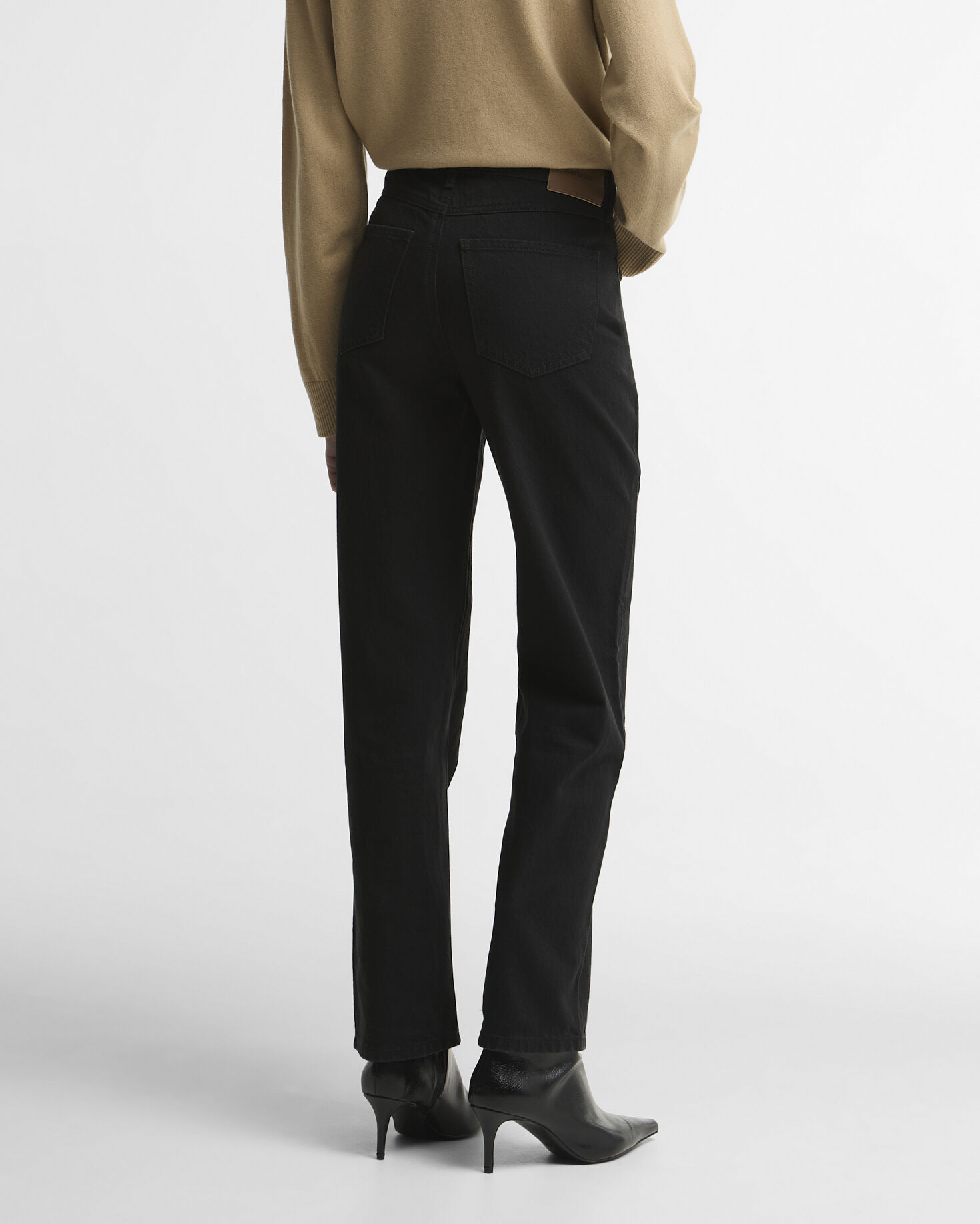 Barbour Jeans Adalyn High-Rise Straight Black
