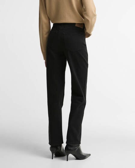 Barbour Jeans Adalyn High-Rise Straight Black