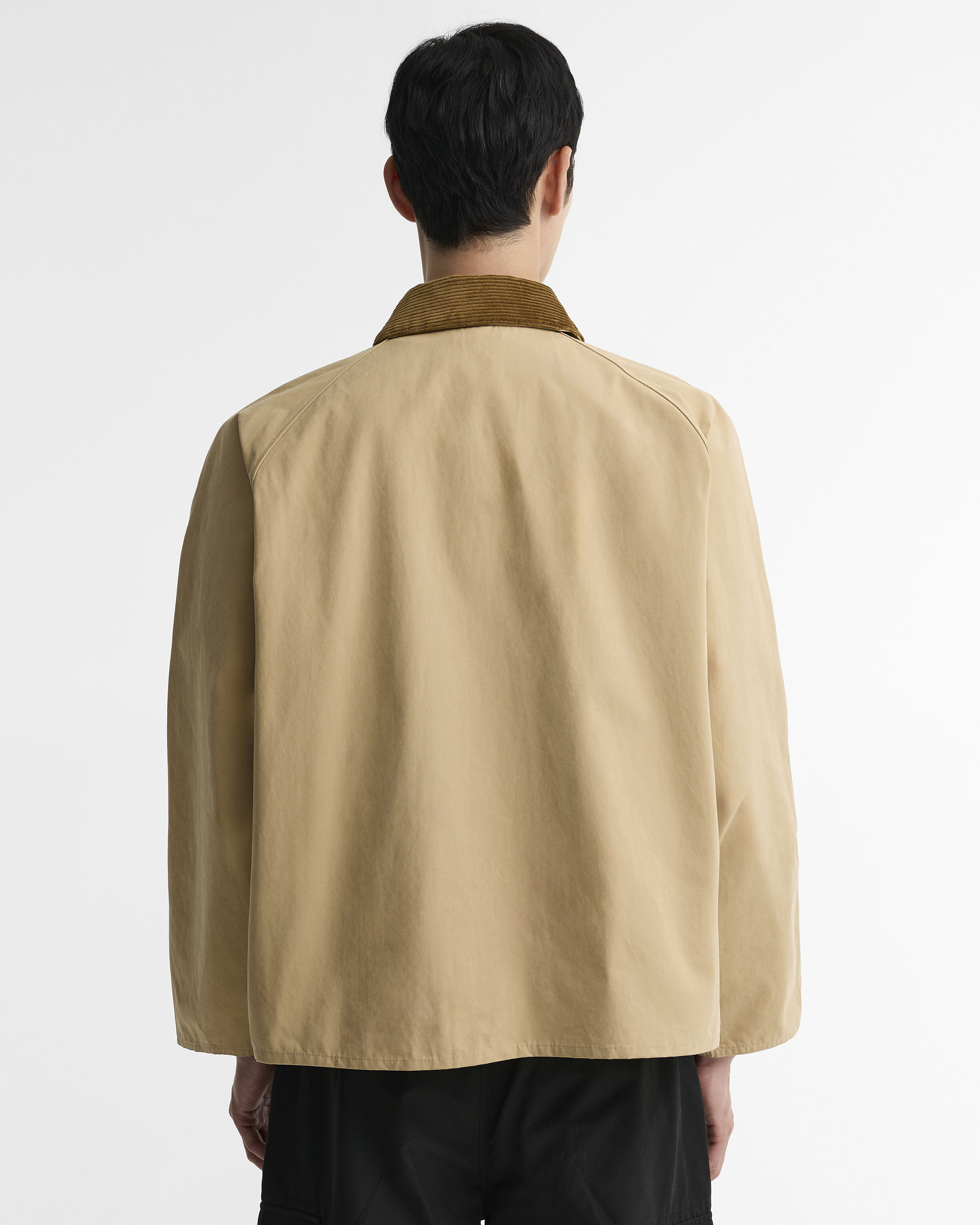 Transporter Oversized Casual Jacket Stone